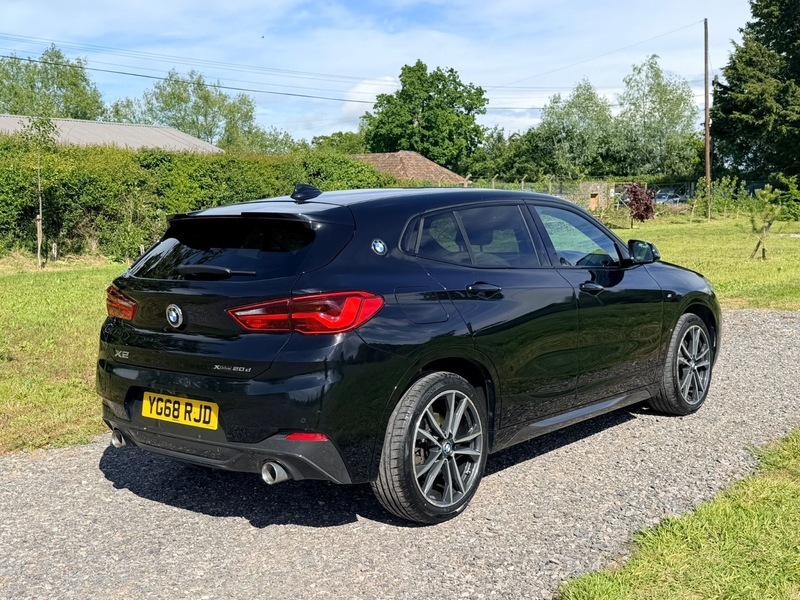 BMW X2 2.0 20D M Sport YG68RJD Black #6