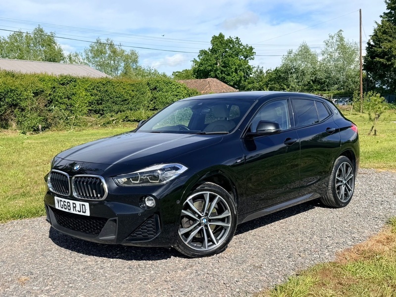 BMW X2 2.0 20D M Sport YG68RJD Black #3