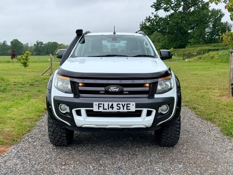 Ford Ranger 3.2 Tdci Wildtrak Pickup FL14SYE White #2