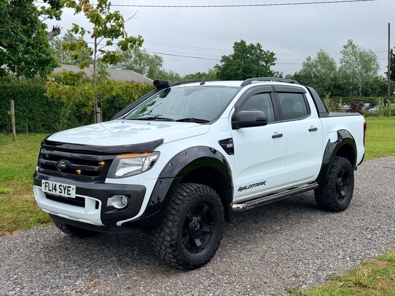 Ford Ranger 3.2 Tdci Wildtrak Pickup FL14SYE White #3