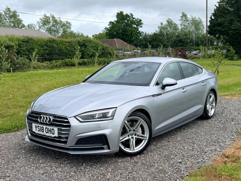 Audi A5 2.0 Tdi Ultra S YS18OHO Silver #3