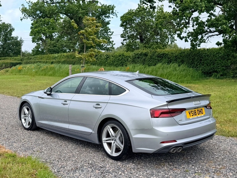 Audi A5 2.0 Tdi Ultra S YS18OHO Silver #5