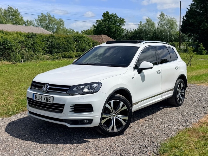 Volkswagen Touareg 3.0 Tdi V6 Bluemotion HJ14XWE White #3