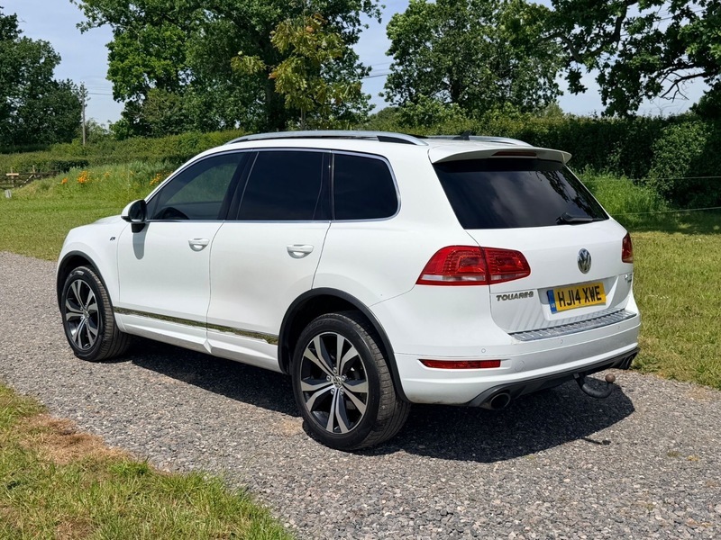 Volkswagen Touareg 3.0 Tdi V6 Bluemotion HJ14XWE White #5