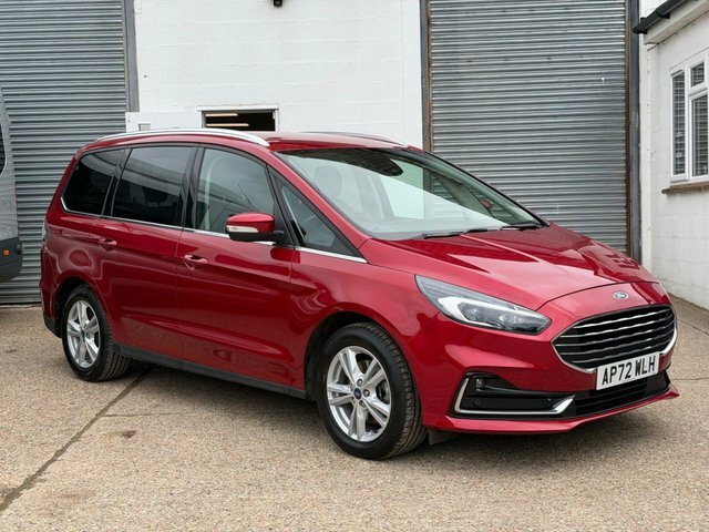 Ford Galaxy Duratec Titanium Mpv Red