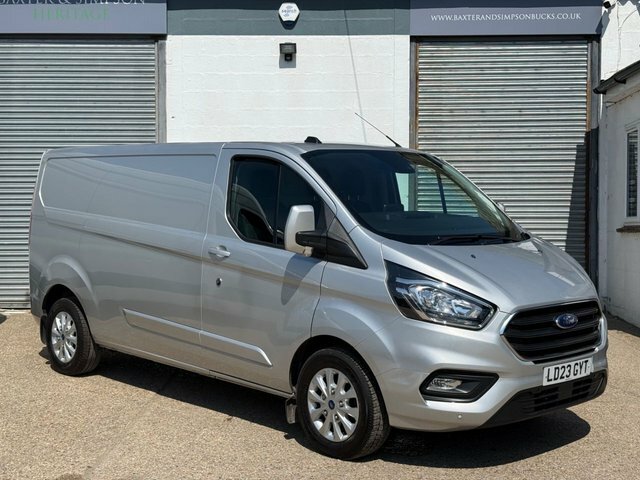 Ford Transit Custom 300 Ecoblue Limited L2 Silver