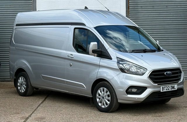 Ford Transit Custom 300 Ecoblue Limited L2 Silver