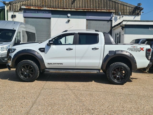 Ford Ranger Tdci Wildtrak Pickup Double YT67YBH White #2