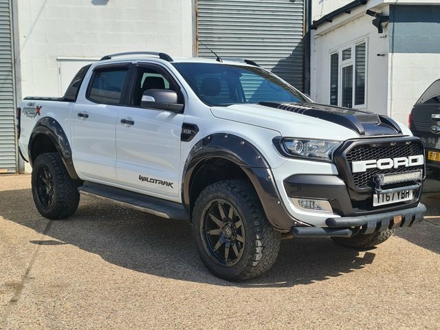 Ford Ranger Tdci Wildtrak Pickup Double White