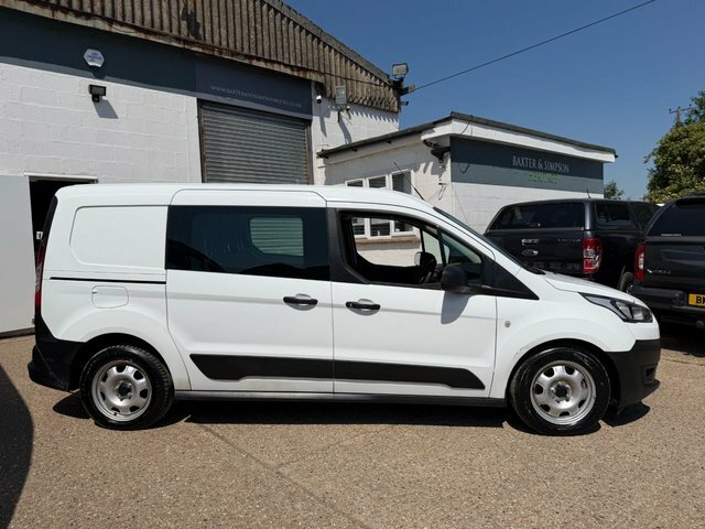 Ford Transit Connect 230 Ecoblue Leader Double EO21BXG White #2