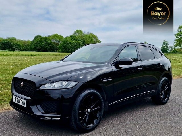 Jaguar F-Pace D180 Chequered Flag Suv Black