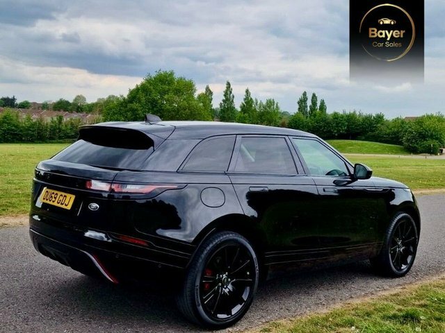 Land Rover Range Rover Velar D180 R-dynamic Hse Suv DU69GDJ Black #4