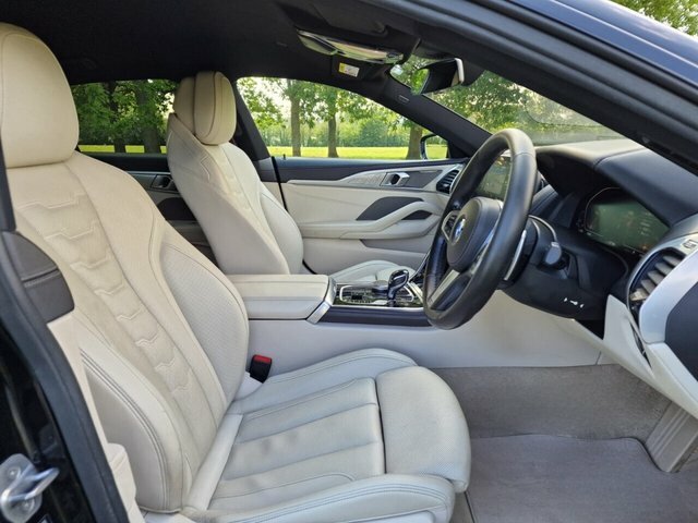 BMW 8 Series Gran Coupe 840I M Sport Saloon YR21VRV Black #6