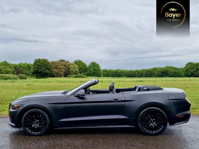 Ford Mustang V8 Gt Convertible Black #6