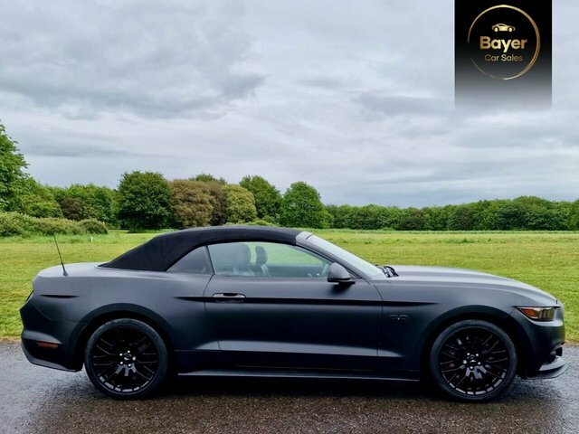Ford Mustang V8 Gt Convertible Black #5