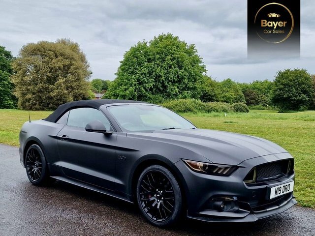 Ford Mustang V8 Gt Convertible Black