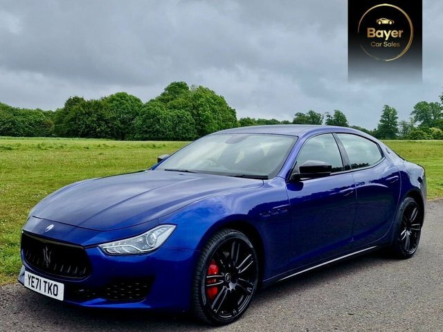 Maserati Ghibli Mhev Saloon Blue