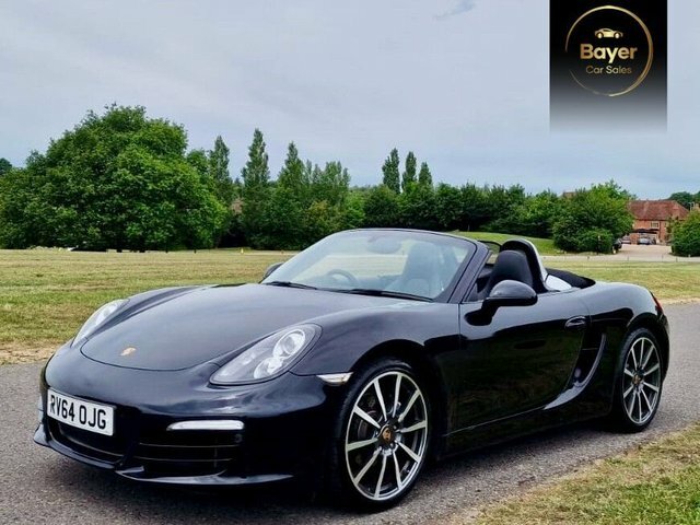 Porsche Boxster 981 Convertible Black #2