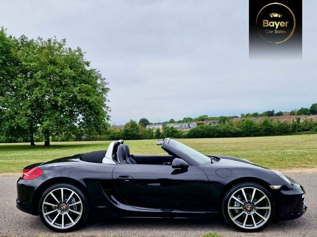 Porsche Boxster 981 Convertible Black #4