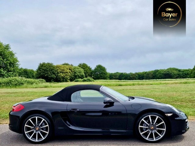 Porsche Boxster 981 Convertible Black #5