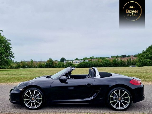 Porsche Boxster 981 Convertible Black #6