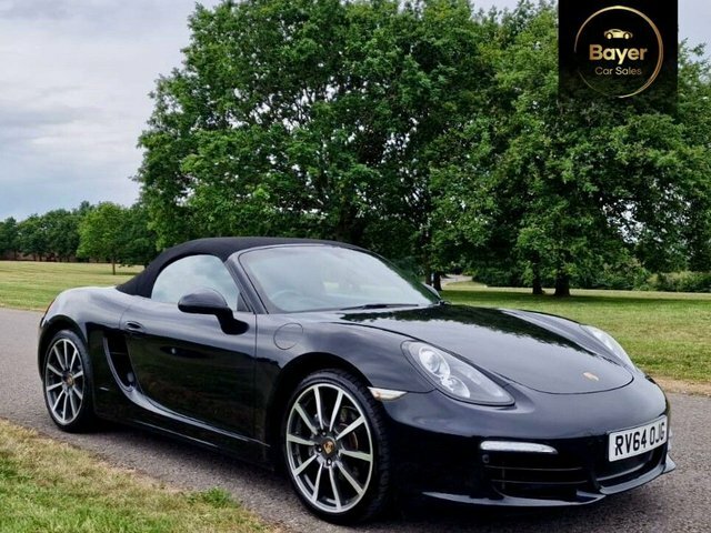 Porsche Boxster 981 Convertible Black