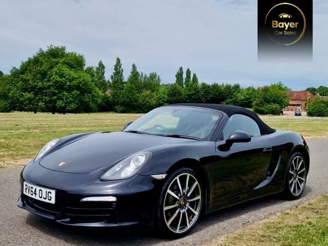 Porsche Boxster 981 Convertible Black #3