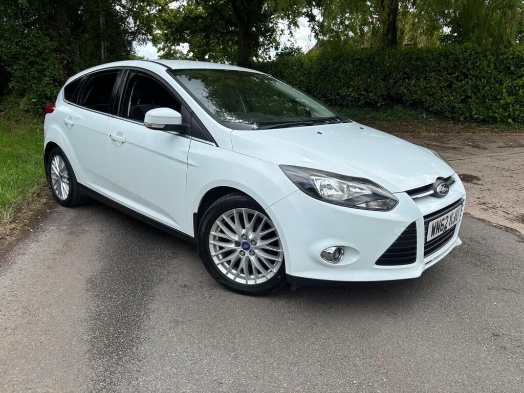 Ford Focus 1.6 Tdci Zetec Euro 5 Ss 201262 WN62KJU White #6