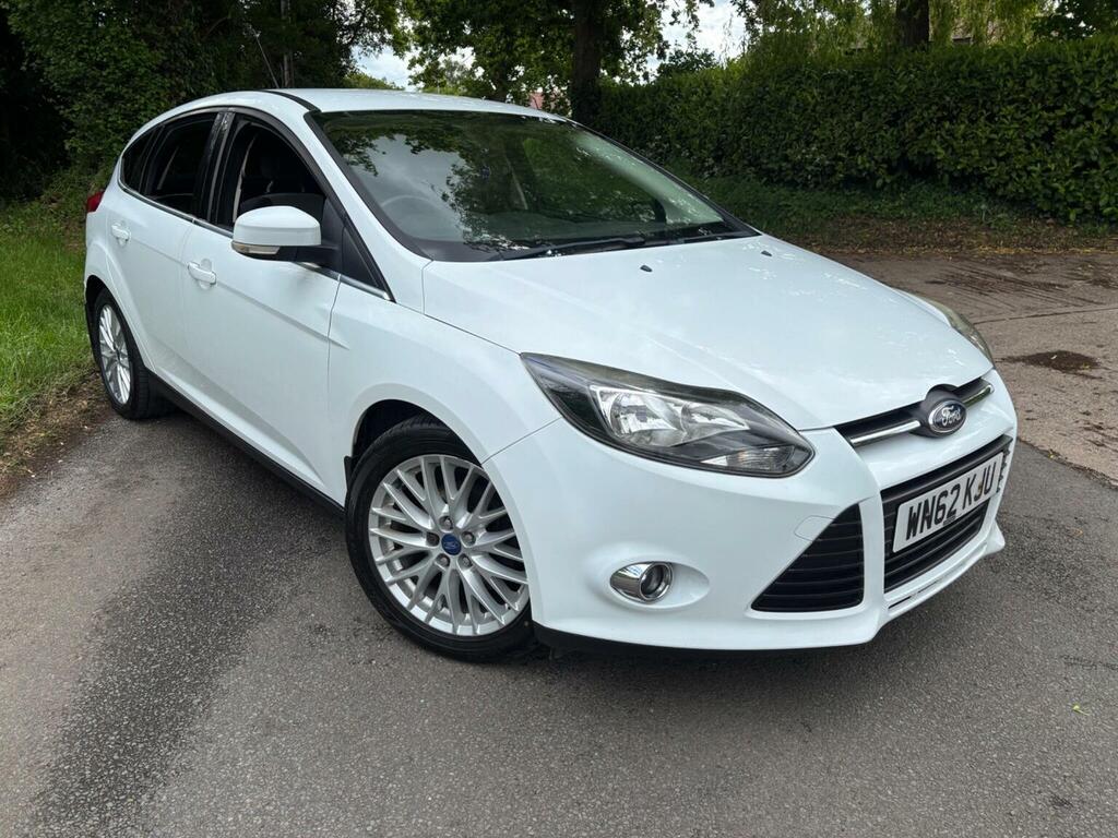 Ford Focus 1.6 Tdci Zetec Euro 5 Ss 201262 WN62KJU White #4
