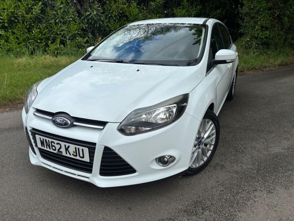 Ford Focus 1.6 Tdci Zetec Euro 5 Ss 201262 WN62KJU White #5