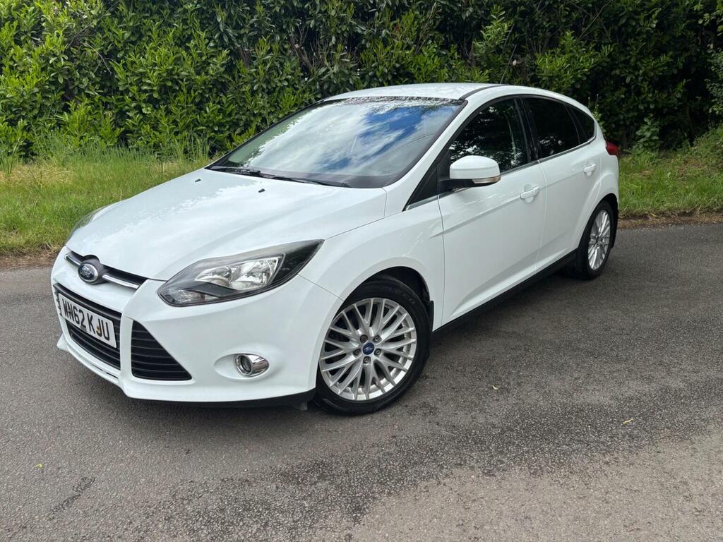 Ford Focus 1.6 Tdci Zetec Euro 5 Ss 201262 White