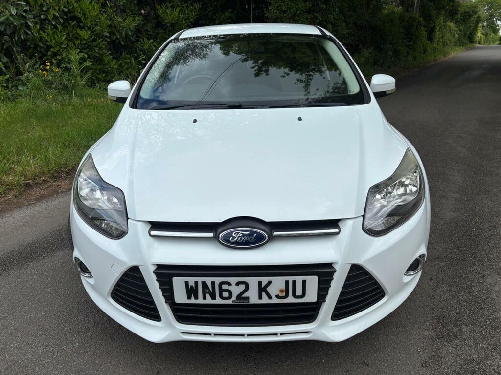 Ford Focus 1.6 Tdci Zetec Euro 5 Ss 201262 WN62KJU White #3