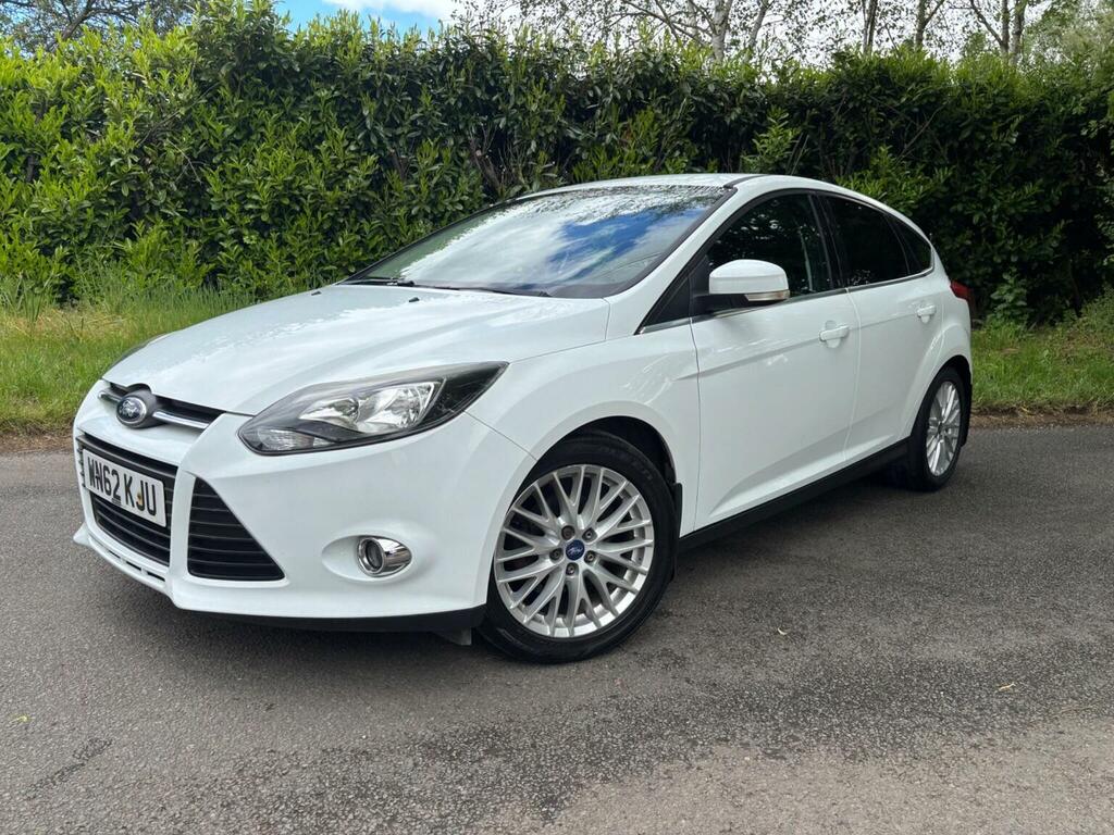 Ford Focus 1.6 Tdci Zetec Euro 5 Ss 201262 WN62KJU White #2