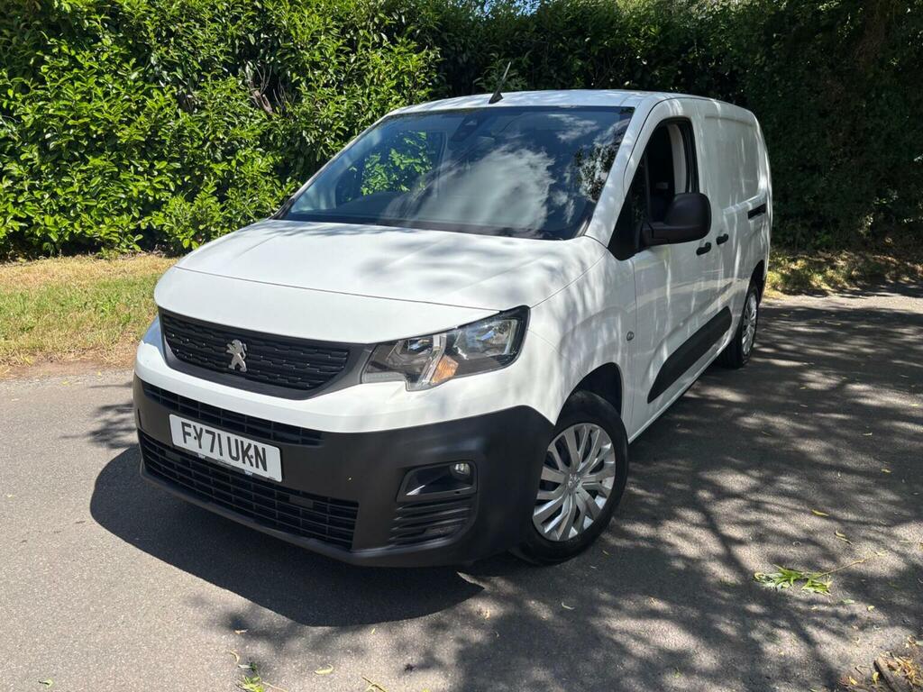 Peugeot Partner 1.5 Bluehdi 950 Professional Long Panel Van Lwb Eu FY71UKN White #5