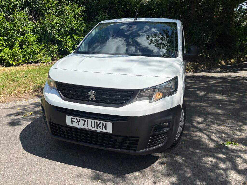 Peugeot Partner 1.5 Bluehdi 950 Professional Long Panel Van Lwb Eu FY71UKN White #6