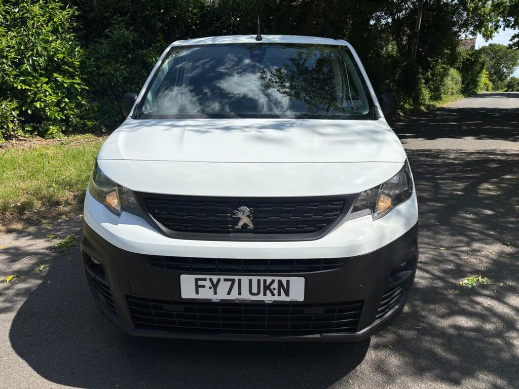 Peugeot Partner 1.5 Bluehdi 950 Professional Long Panel Van Lwb Eu FY71UKN White #3