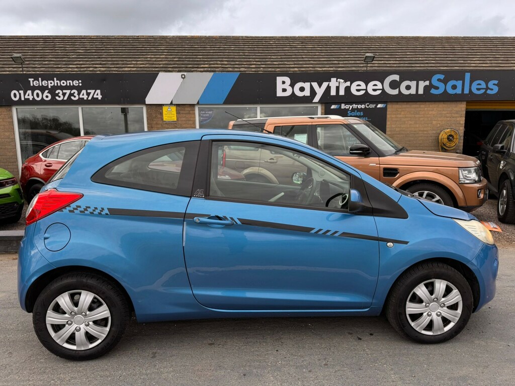 Ford KA Hatchback 1.2 Style 2009 AO59TCU Blue #3