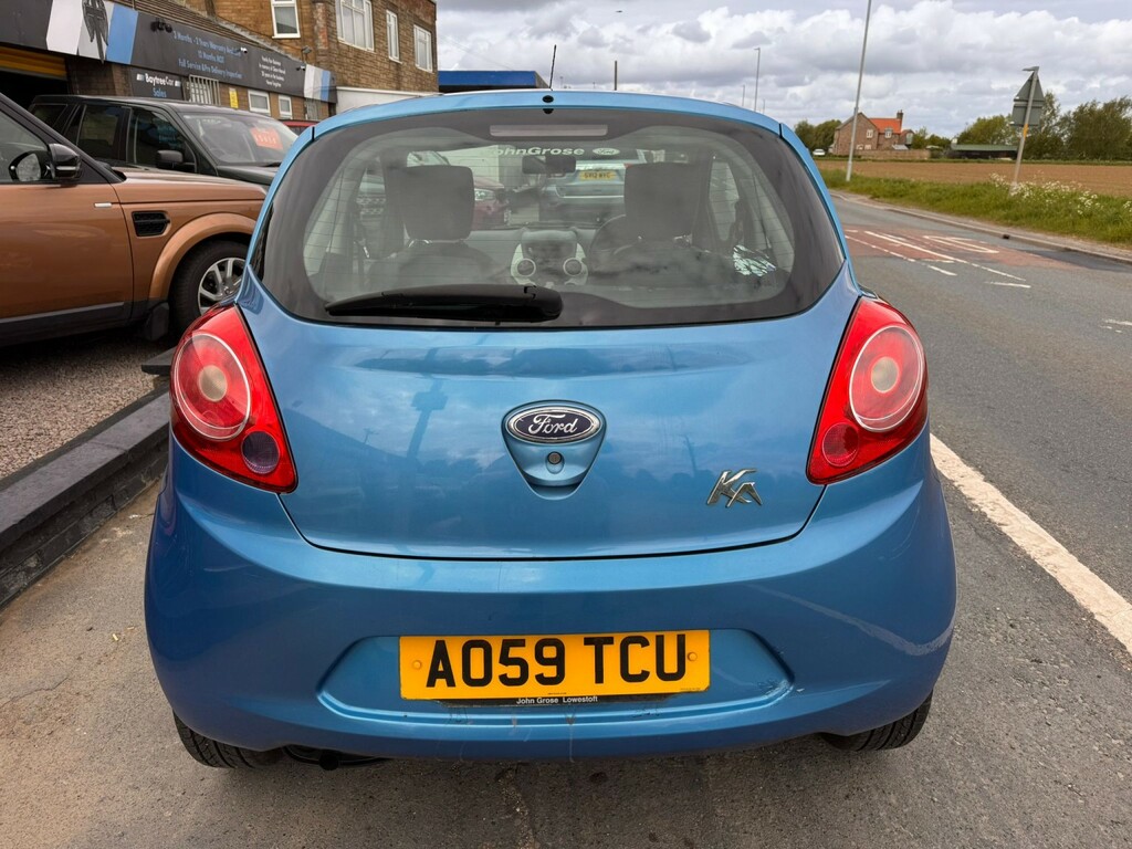 Ford KA Hatchback 1.2 Style 2009 AO59TCU Blue #4