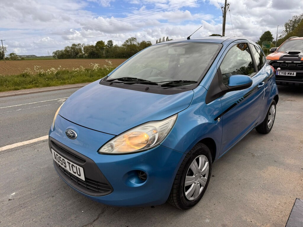 Ford KA Hatchback 1.2 Style 2009 AO59TCU Blue #2