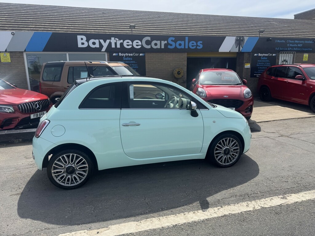 Fiat 500 Hatchback 1.2 500 1.2 69Hp Cult 2015 DE15UKJ Green #4