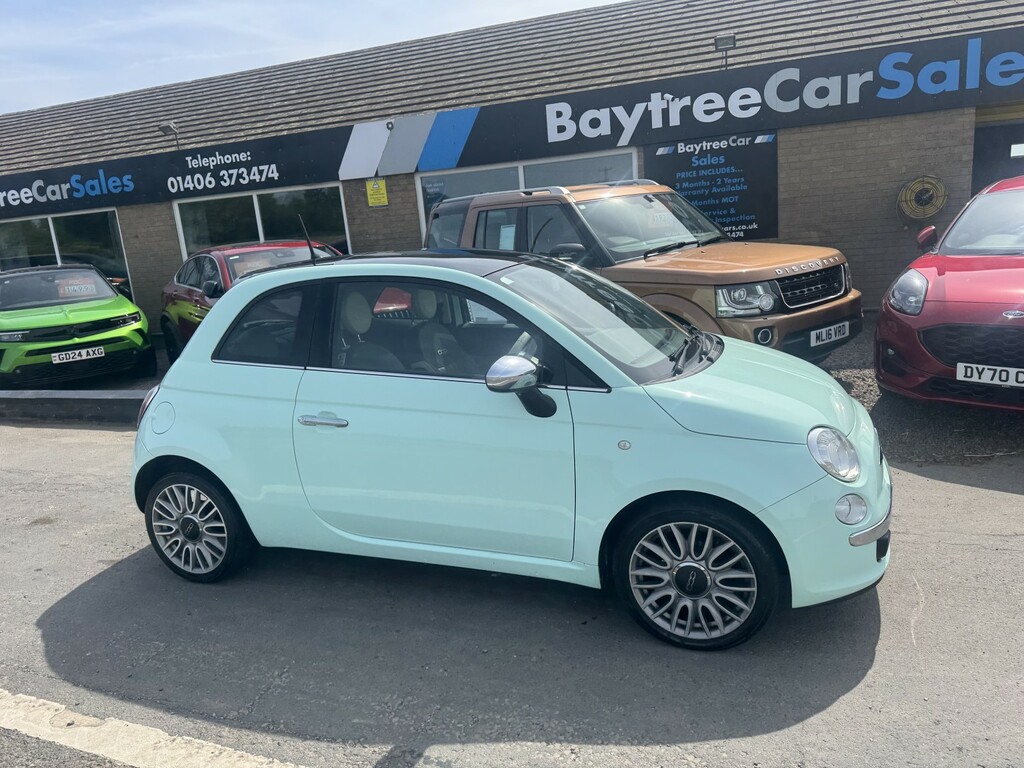 Fiat 500 Hatchback 1.2 500 1.2 69Hp Cult 2015 DE15UKJ Green #6