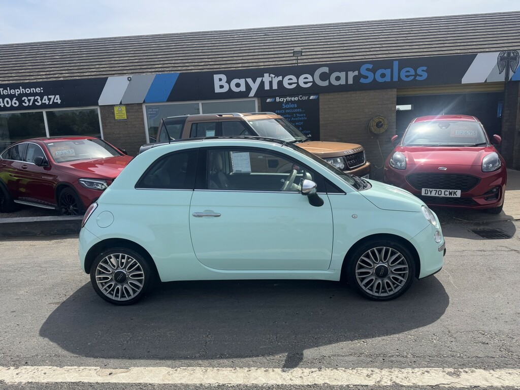 Fiat 500 Hatchback 1.2 500 1.2 69Hp Cult 2015 DE15UKJ Green #5