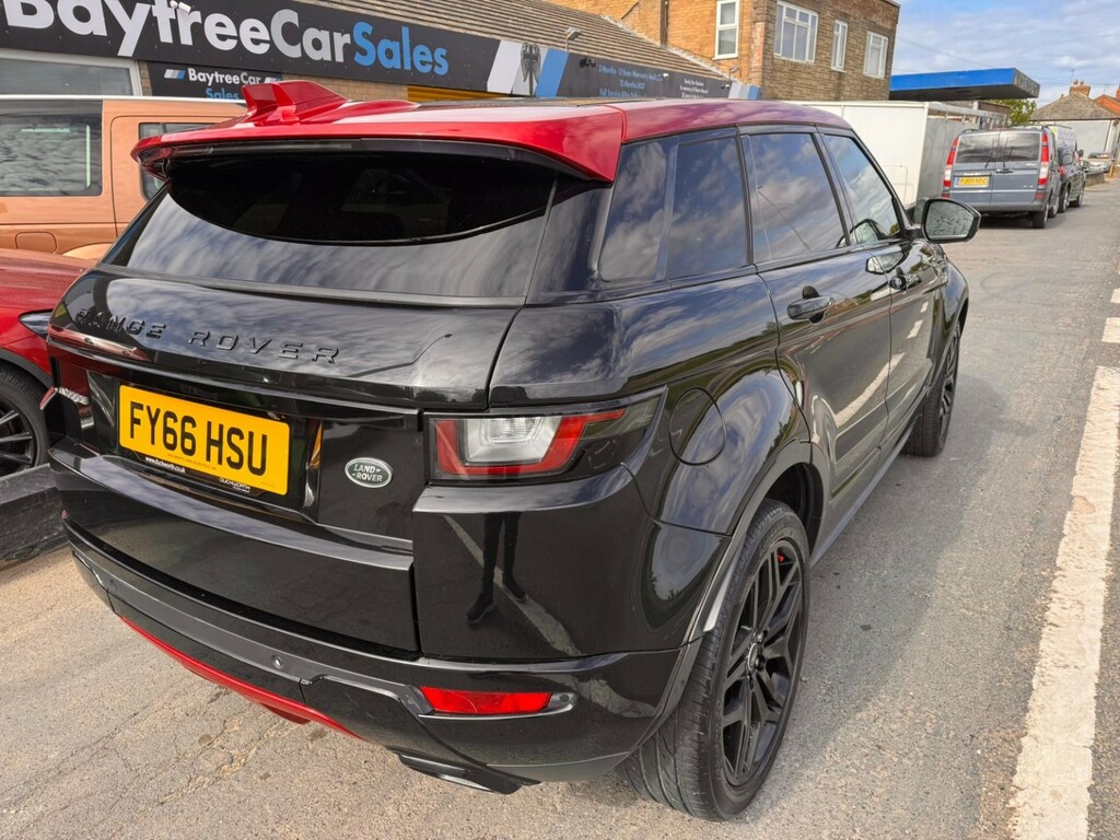 Land Rover Range Rover Evoque Suv 2.0 Td4 Ember Special Edition 2016 FY66HSU Black #3