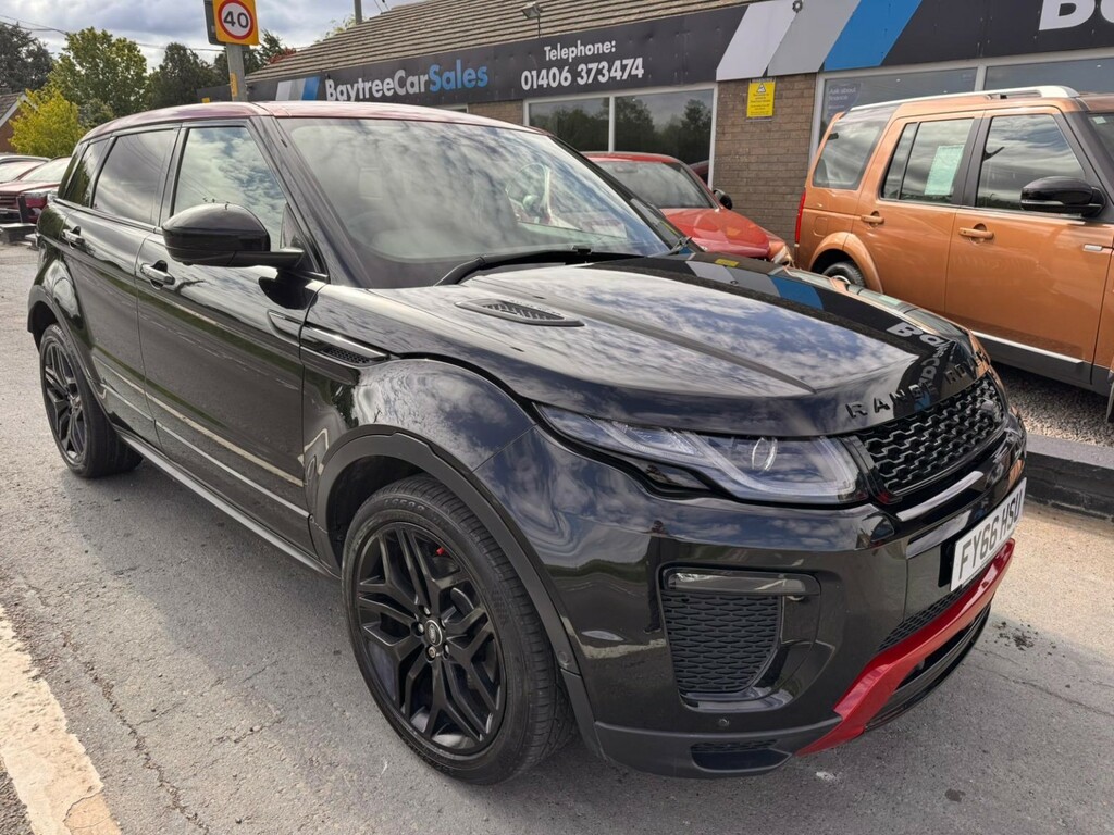 Land Rover Range Rover Evoque Suv 2.0 Td4 Ember Special Edition 2016 Black