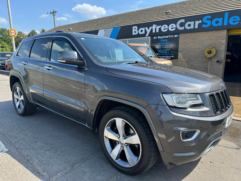 Jeep Grand Cherokee Suv 3.0 Grand Cherokee 3.0L V6 Crd Overland 2015 Grey