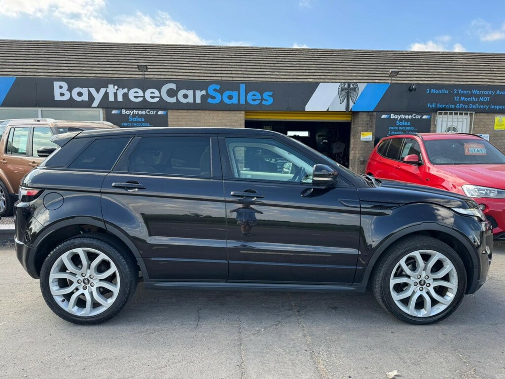 Land Rover Range Rover Evoque Suv 2.2 Sd4 Dynamic 2013 OU63XRY Black #4