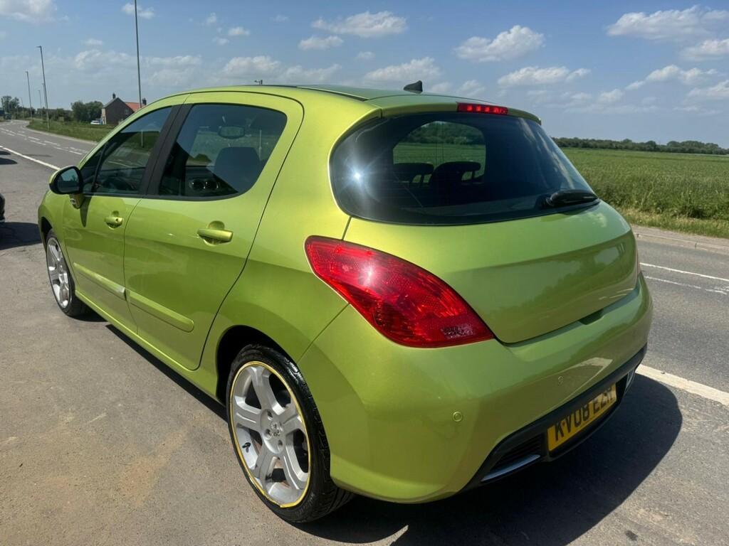 Peugeot 308 Hatchback 1.6 Thp Gt 2008 Yellow #5