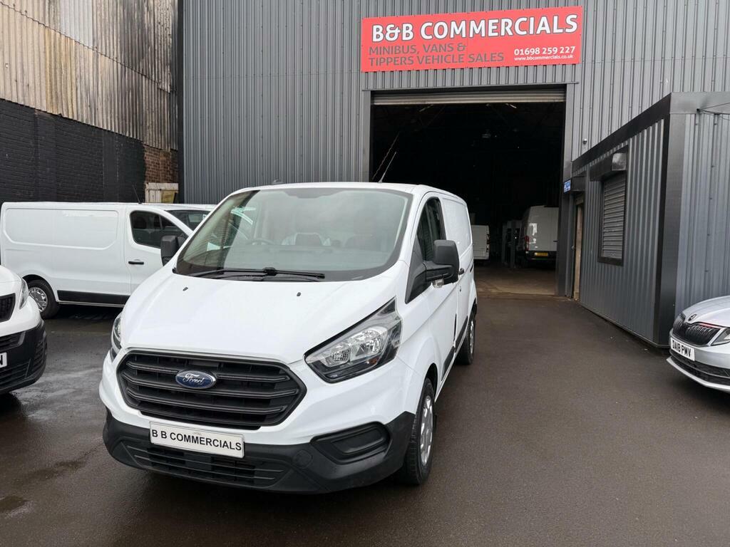 Ford Transit Custom 2.0 300 Ecoblue Leader L1 H1 Euro 6 S S White