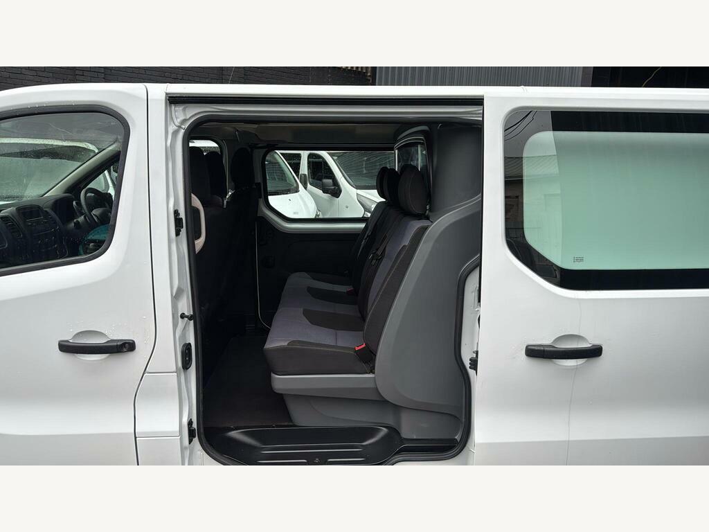 Vauxhall Vivaro 1.6 Cdti 2900 Crew Van L2 H1 Euro 6 White #5