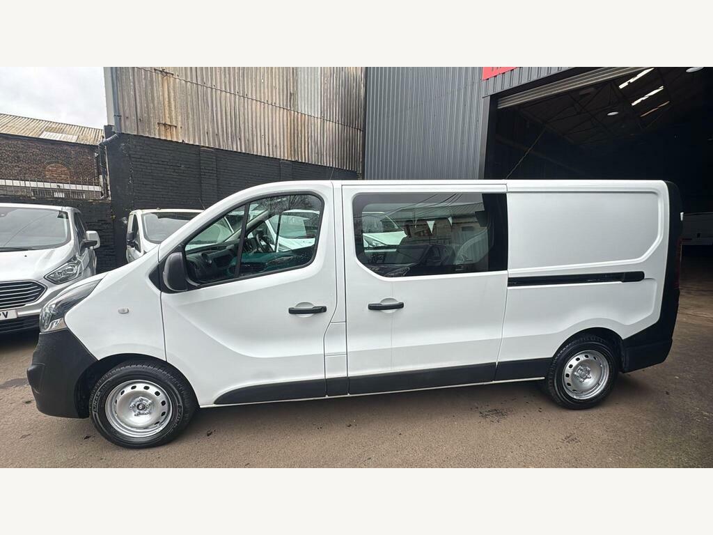 Vauxhall Vivaro 1.6 Cdti 2900 Crew Van L2 H1 Euro 6 White #2